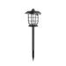 Darzheoy Solar Outdoor Lights Outdoor Post Lights Pole Lights Outdoor Decorative Floor Lamp Vintage Outdoor Solar Lamps for Outside Front Door Garden Patio Yard Garage Black