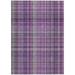 Addison Rugs Chantille ACN541 Purple 9 x 12 Indoor Outdoor Area Rug Easy Clean Machine Washable Non Shedding Bedroom Living Room Dining Room Kitchen Patio Rug