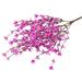 marioyuzhang Simulation Flowers 1Pc Artificial Flowers Outdoor Fake Plants Faux Plastic Flower in Bulk for Hanging Planters Outside Porch Vase Home Window Decoration Hot Pink