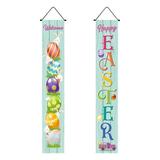 PEIRER Hallmark Ornaments Clearance Easter Banner Hanging Decorations For Outdoor Indoor Front Door Decoration Flag Banner Party Supplies