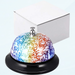 Colorful Metal Call Bell 1 Pc Customer Service Bell Portable Call Bell Dinner Bell for Classroom Office Reception Hotel Restaurant - 8.5x5.8cm