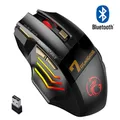 Wiederauf ladbare Bluetooth-Maus drahtlose PC-Gamer-Maus Computer-Gaming-Maus ergonomische Mause