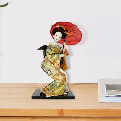 Figur Kimono Puppe Form Dekor kreative japanische Puppe Tisch dekoration japanische Stil Puppe
