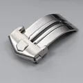 18mm 20mm Edelstahl Uhren schnalle für Tag heuer Carrera Monaco Serie Metall verschluss für Leder