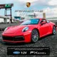Welly 1:24 Porsche 911 Carrera 992 auto legierung auto modell simulation auto dekoration sammlung