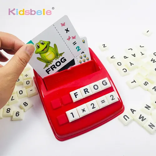 Matching Letter Spiel für Kinder 2 in 1 Lernspiel zeug Alphabet Rechtschreib ung & Lesen Nummer &