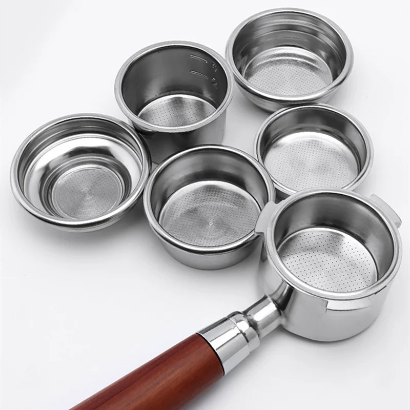 Kaffeefilter korb für Delonghi Brevi lle Expobar Faema Espresso maschine Zubehör, druckloser Ersatz, 51mm, 54mm,