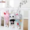 Cartoon Tier puppe Baby Krippe hängen Glocke Spielzeug Rasseln für Babybett Kawaii Panda Kaninchen