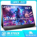 UPERFECT 16 1 Zoll 2K 144 Hz tragbarer Monitor 2560 x 1440 FreeSync HDR Ultra Slim Travel Gaming