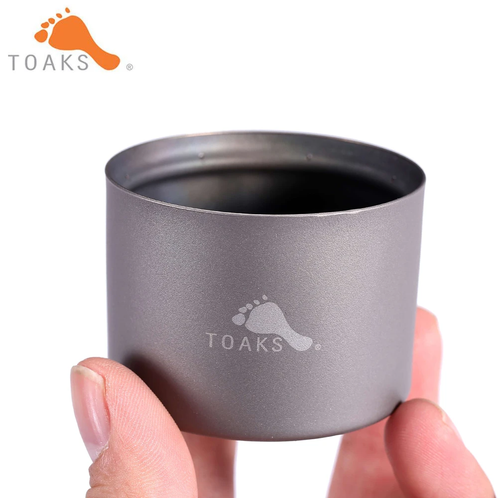 TOAKS STV-01 Titan Siphon Alkohol Herd und Topf Stehen FRM-02, Camping Überleben in die Wilden Reise Image