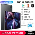 2024 original globale version 11 zoll tablets android 12 16gb ram 1t rom dual 5g lte telefonanruf