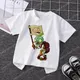 Zombie Kinder T-Shirt Kawaii Cartoons Kleidung Kinder Jungen Mädchen Hip Hop T-shirt Kleiner Baby