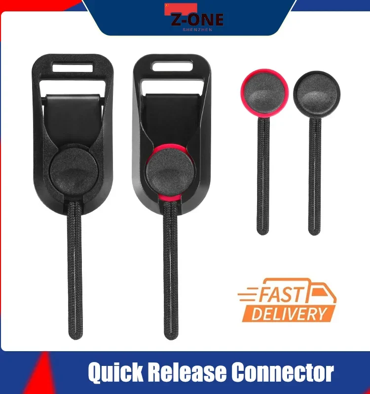 Schnellverschluss-Kamera-Anschlussschnalle für Schultergurt, Hals, Handgelenk, Sony, Canon, Nikon, Panasonic, Fuji, Micro, einzelne Spiegelreflexkamera, Ankerbohne Image