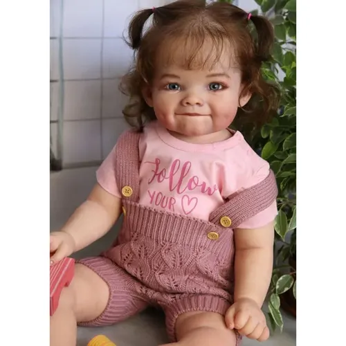28 Zoll wieder geborenes Kit Raya riesige Puppe Kit lebensgroße frische Farbe Soft Touch