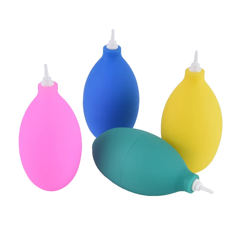 Mini Squeeze Duster Gummi birne Pumpe Luft gebläse Pumpe Luft puffer für Hörgerät und Hör zubehör Kamera Objektiv Staub tuch Image