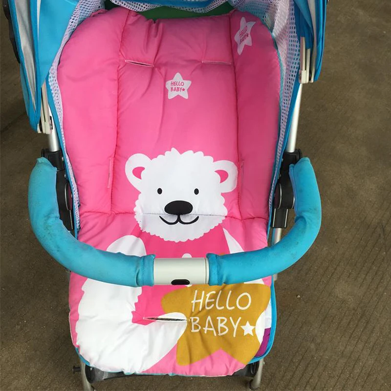Baby Kinder Hochstuhl Kissen Pad Matte Booster Sitze Kissen Pad Matte Fütterung Stuhl Kissen auf Pad Kinderwagen Kissen Matte Baumwolle stoff Image