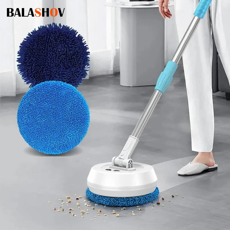 Drahtlose elektrische Spin Mop Reiniger automatische 2 in 1 nass & trocken Haus reiniger Auto Glas Decke Tür Fenster Boden wäscher Maschine