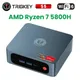 Trigkey s5 5800h amd ryzen 7 mini pc (bis zu 4 4 ghz) 8core 16thread wifi6 gaming mini desktop 16gb