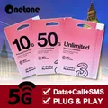 Prepaid Europe (UK Three) SIM-Karte 12GB Daten 3000 Minuten 3000 SMS für 30 Tage mit kostenlosem