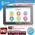 5 Zoll HD GPS tragbare Navigation Karten für Europa Russland Auto LKW Camping Caravan Navigator Navi