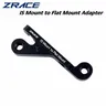 Zrace ist am flach montierten Brems adapter montiert ist zum flach montierten Brems adapter b