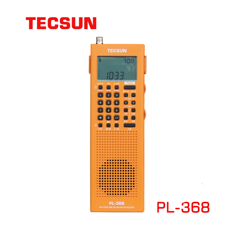 TECSUN PL-368 Tragbares Radio FM DSP ETM ATS FM-Stereo-Empfänger MW SW World Band Stereoradio Tecsun PL368 Image