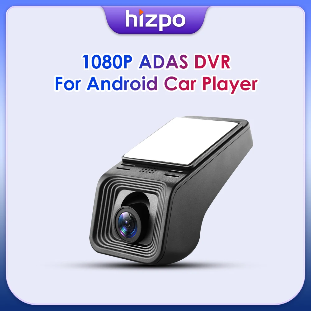 Hizpo für Android GPS-Player Auto Dash Full HD 1080P ADAS USB Front DVR Kamera Fahren Digital Video Recorder Nacht Version