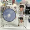 CD Acryl Foto Display Stand transparent kpop Idol Bilderrahmen ins Bild Display Halter Büroraum
