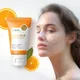 Laikou Vitamin C Gesichts creme feuchtigkeit spendende Anti-Falten-Whitening-Cremes