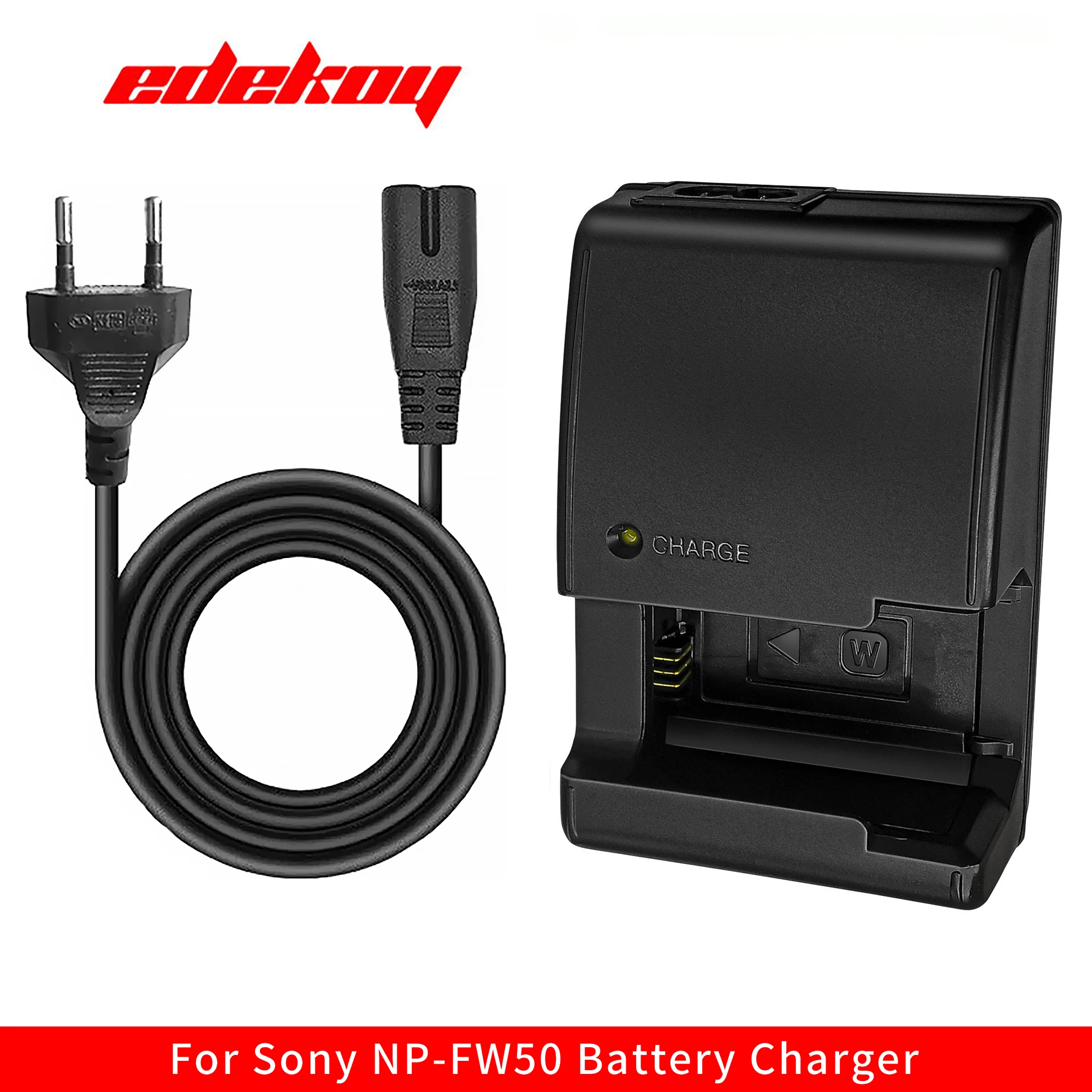 BC-VW1 Kamera-Akkuladegerät für Sony NP-FW50 Lithium-Akku A7S A5000 NEX-7 RX10 A6000 A5100 A6300 A7R2 A7M2 Kamera Image