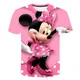 Sommer Mädchen Junge T-Shirt Mickey Minnie Maus Donald Ente Lilo Stich Kurzarm T-Shirt drucken