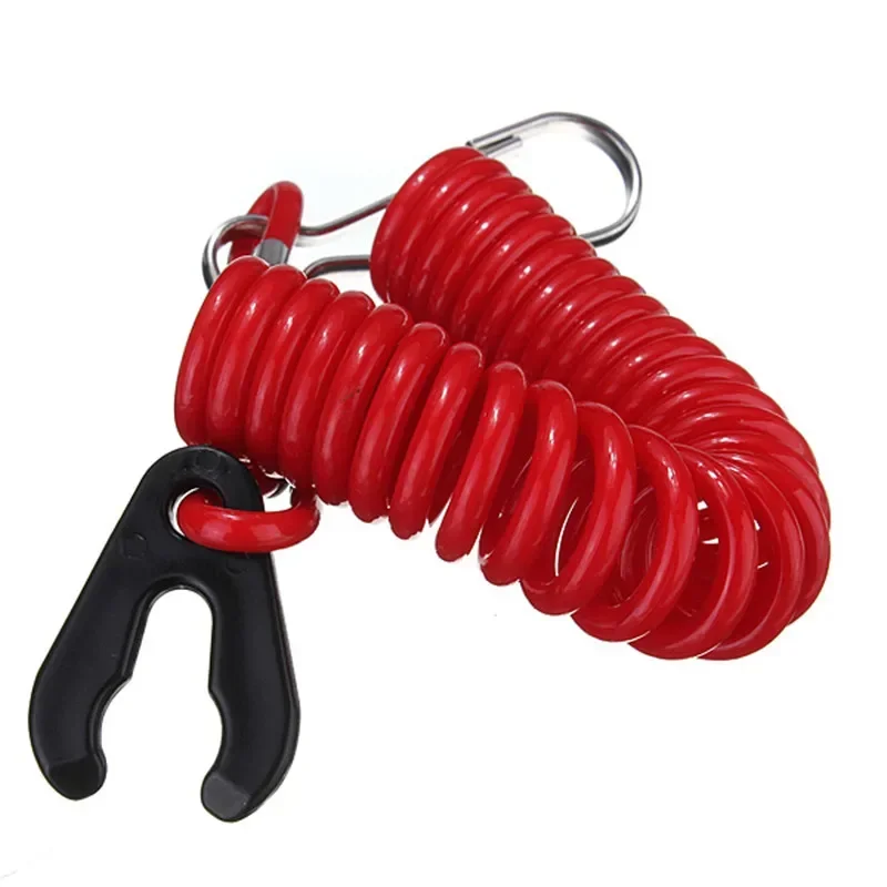 1 Stück Boot Außenbordmotor Motor Lanyard Kill Stop Schalter Sicherheitsleine für Yamaha Image