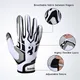 1 Paar Sport handschuhe Voll finger Anti-Rutsch-Silikon Baseball American Football Handschuhe