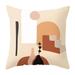 iOPQO pillow covers Pillowcase Modern Pillowcase Decorative Outdoor Linen Square Pillowcase For Sofa Sofa Beds And Cars 18x18 Inches (45 X 45 Cm) throw pillow covers