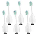 1/4/6pcs Ersatz zahnbürsten köpfe für philips sonicare e-serie hx7022 passt sonicare essenz