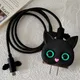 Fall für Apple iPhone iOS Ladegerät 18/20w Netzteil Schutz Kabel Wickler Kit niedlichen 3D-Katze