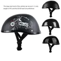 Neue halbe Gesicht Motorrad Helm Vintage Retro Roller Jet Helm Cruiser Vintage Open Face Helme mit