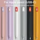 Premium Silikon Fall Halter für iPad Apple Bleistift 3. Generation Schutzhülle Hülle USB-C mehreren