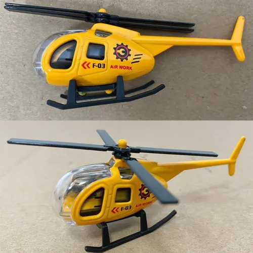 Fotografie Requisiten Hubschrauber Spielzeug Legierung Flugzeug Modell Simulation Hubschrauber