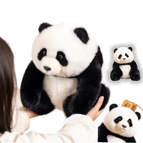 Realistische riesige Stofftiere Panda Baby Plüsch tier niedlichen Pandas Puppen super weiche