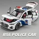 1/24 Audi RS6 Avant Kombi Legierung Auto Modell Druckguss Metall Spielzeug Polizei Fahrzeuge Auto