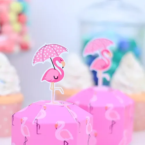 Flamingo Party Favor Box Flamingo Dekor Candy Box Flamingo Partei Liefert Geburtstag Dekoration