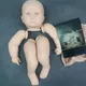 25 Zoll wieder geborene Puppe Kit Charlotte unbemalt bebe wieder geboren DIY leere Puppe Kit кукла