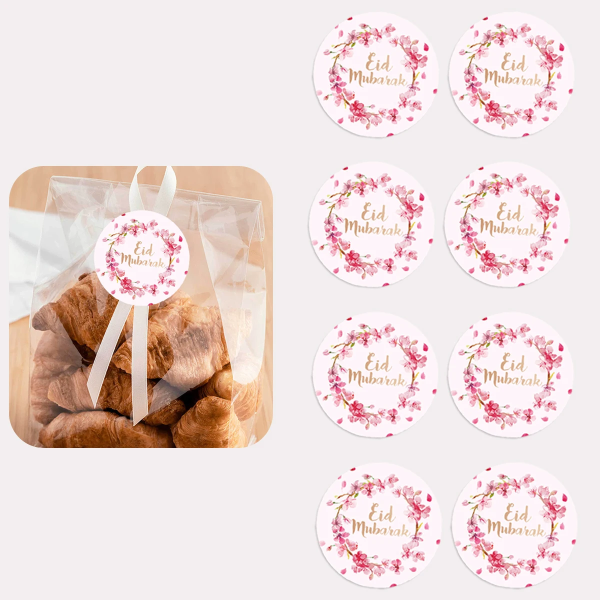 36 stücke Ramadan Eid Mubarak Aufkleber Ramadan Kareem Etiketten für Eid al Fitr Adha Thema Papier Aufkleber islamische muslimische Dekor Image