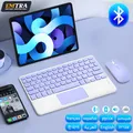 Emtra bluetooth touchpad tastatur für android ios xiaomi tablet für ipad air mini pro spanisch