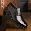 2024 Herren-Split-Lederschuhe, Gummisohle, Größe 48, Herren-Business-Büro, männliche Kleid-Lederschuhe