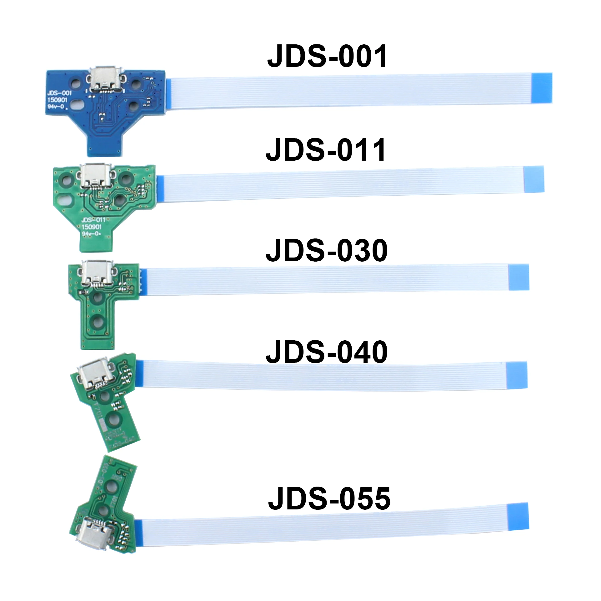 1-teilige USB-Ladeans chluss buchse für 12-polige JDS 011 030 040 055 14-poliger 001-Anschluss für ps4-Controller 12p 14p Image