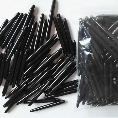 100 teile/paket Nylon Dart Schäfte 2BA Schraube Gewinde Kunststoff Darts Stange Vorbauten Darten Darts Zubehör 2023 Neue Image