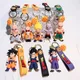 Anime Dragon Ball Schlüssel bund Modeschmuck Sohn Goku Vegeta Piccolo Action figuren 8cm PVC