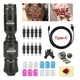 Profession elle drahtlose Tattoo Gun Kit Rakete Rotary Tattoo Pen mit 10 Patronen Nadel für Body Art